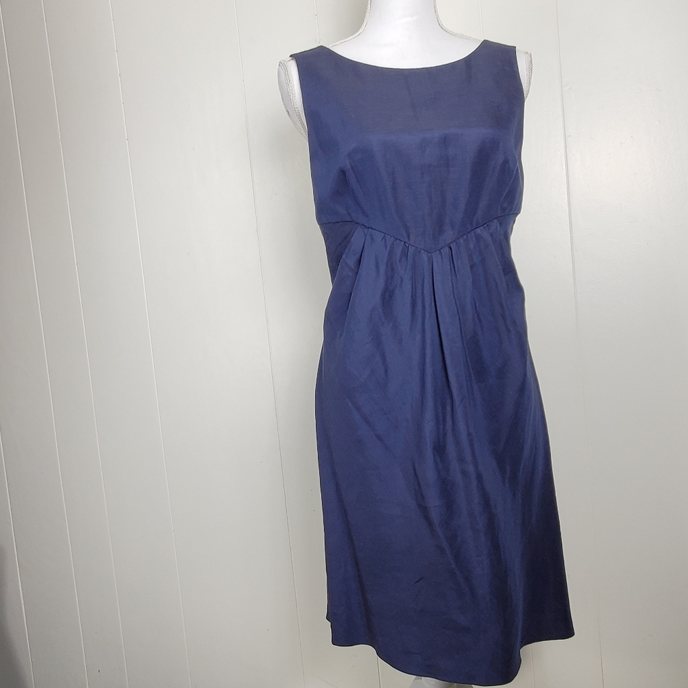 Giorgio Armani empire waist sleeveless dress size 44 US size 8 - Picture 7 of 12